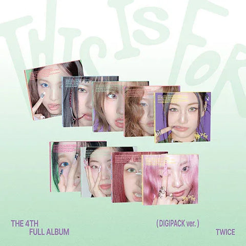 [POB] Twice 4th Album - THIS IS FOR (DIGIPACK ver.)