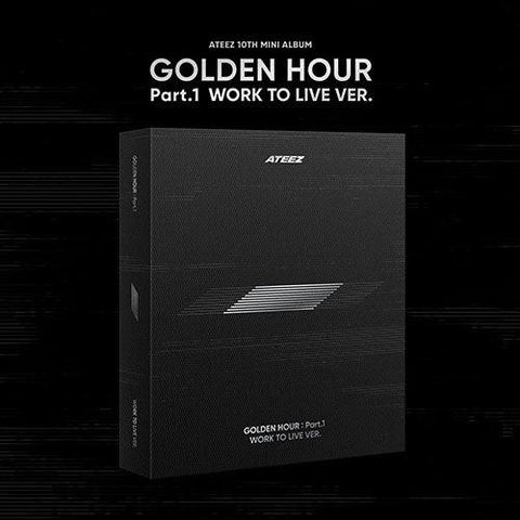 [EXCLUSIVE POB] ATEEZ 10th Mini - GOLDEN HOUR : Part.1 (WORK TO LIVE VER.)