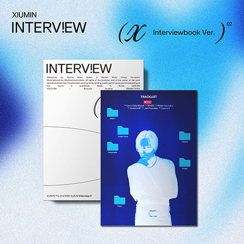 [EXCLUSIVE POB] XIUMIN (EXO) 2nd Mini Album - Interview X (Interviewbook Ver.)