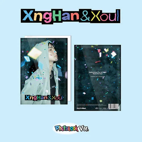 [EXCLUSIVE POB] XngHan&Xoul 1st Single - Waste No Time (Photo Book Ver.)