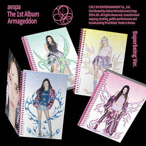 aespa 1st Album - Armageddon (Superbeing Ver.) - KPOP ONLINE STORE USA