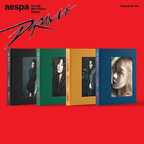 aespa 4th Mini Album - Drama (Sequence Ver.) - KPOP ONLINE STORE USA