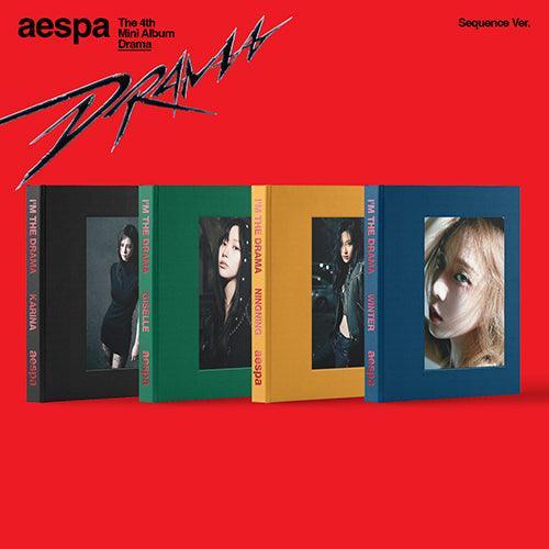 aespa 4th Mini Album - Drama (Sequence Ver.) - KPOP ONLINE STORE USA