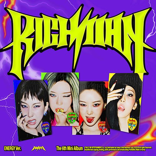 aespa 6th Mini Album - Rich Man (ENERGY Ver.) + Applemusic Photocard - KPOP ONLINE STORE USA