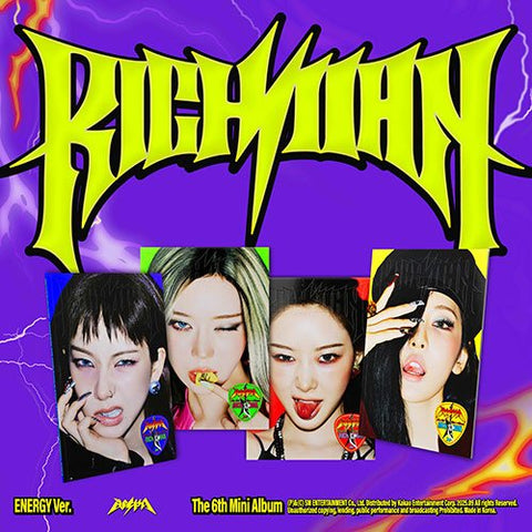 aespa 6th Mini Album - Rich Man (ENERGY Ver.) + Applemusic Photocard - KPOP ONLINE STORE USA