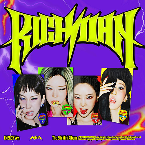 aespa 6th Mini Album - Rich Man (ENERGY Ver.) + Applemusic Photocard