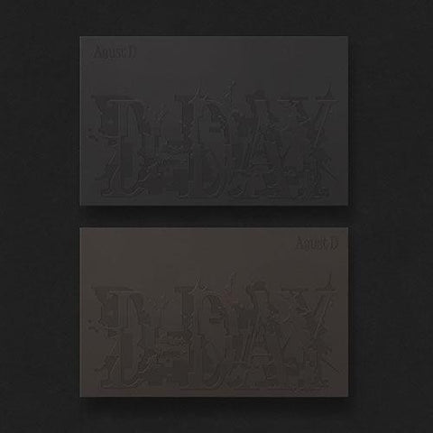AGUST D (BTS Suga) - D - DAY - KPOP ONLINE STORE USA