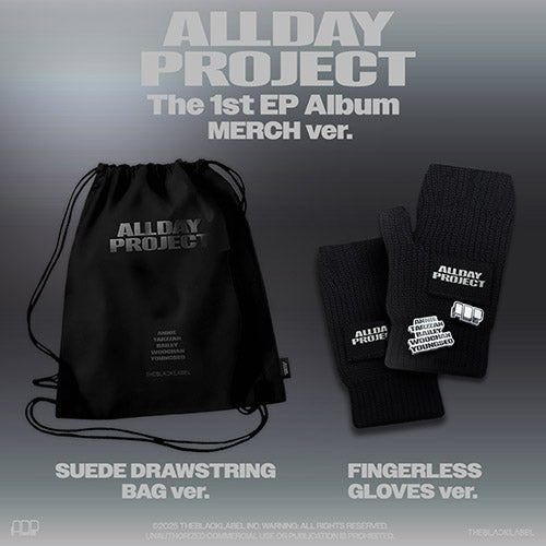 ALLDAY PROJECT The 1st EP Album - ALLDAY PROJECT (GLOVES ver. / BAG ver.) - KPOP ONLINE STORE USA