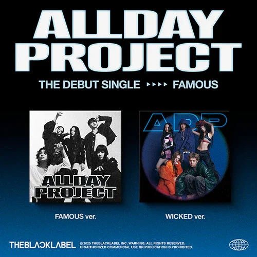 ALLDAY PROJECT The Debut Single - FAMOUS - KPOP ONLINE STORE USA