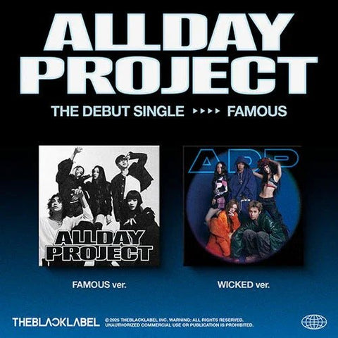 ALLDAY PROJECT The Debut Single - FAMOUS - KPOP ONLINE STORE USA