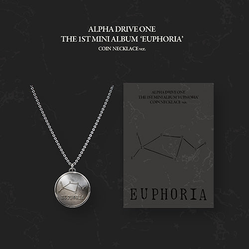ALPHA DRIVE ONE 1st Mini Album - EUPHORIA (COIN NECKLACE ver.)(LIMITED EDITION) - KPOP ONLINE STORE USA