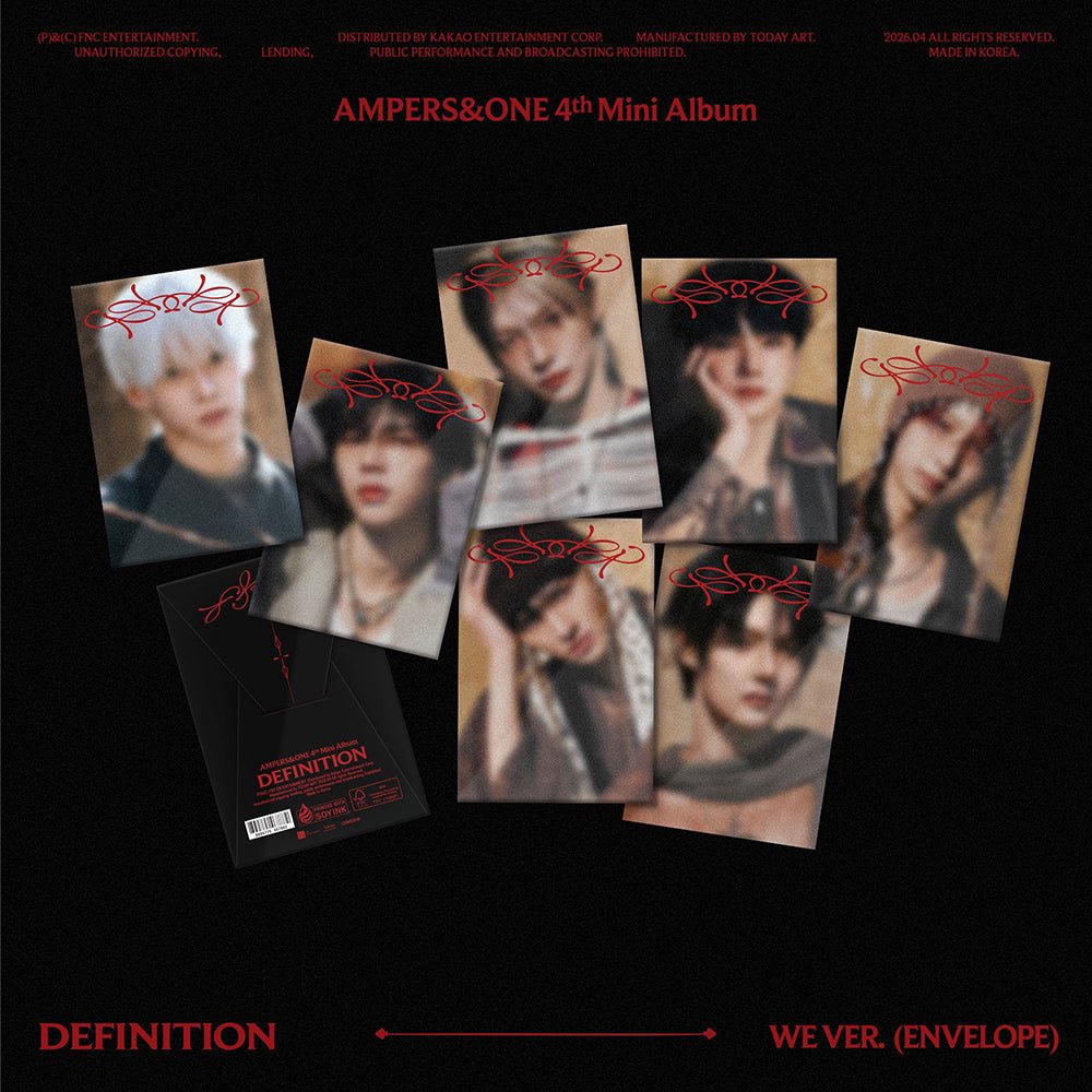 [APPLE MUSIC POB] AMPERS&ONE 4th Mini Album - DEFINITION (WE Ver.) - KPOP ONLINE STORE USA