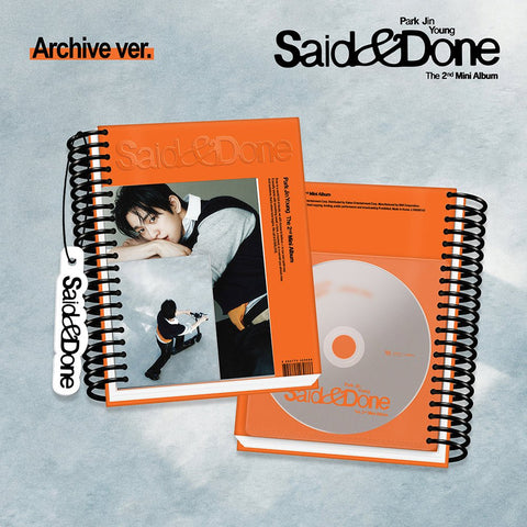 [APPLE MUSIC POB] GOT7 Park Jinyoung 2nd Min Album - Said & Done (Archive Ver.) - KPOP ONLINE STORE USA