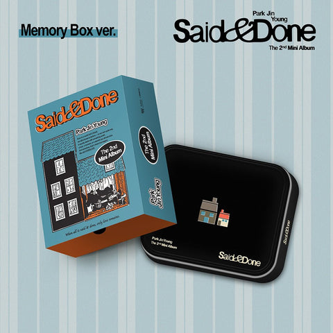 [APPLE MUSIC POB] GOT7 Park Jinyoung 2nd Min Album - Said & Done (Memory Box ver.) - KPOP ONLINE STORE USA