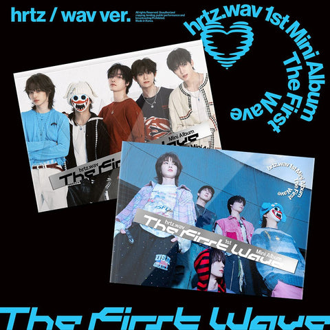 [APPLE MUSIC POB] hrtz.wav 1st Mini Album - The First Wave - KPOP ONLINE STORE USA