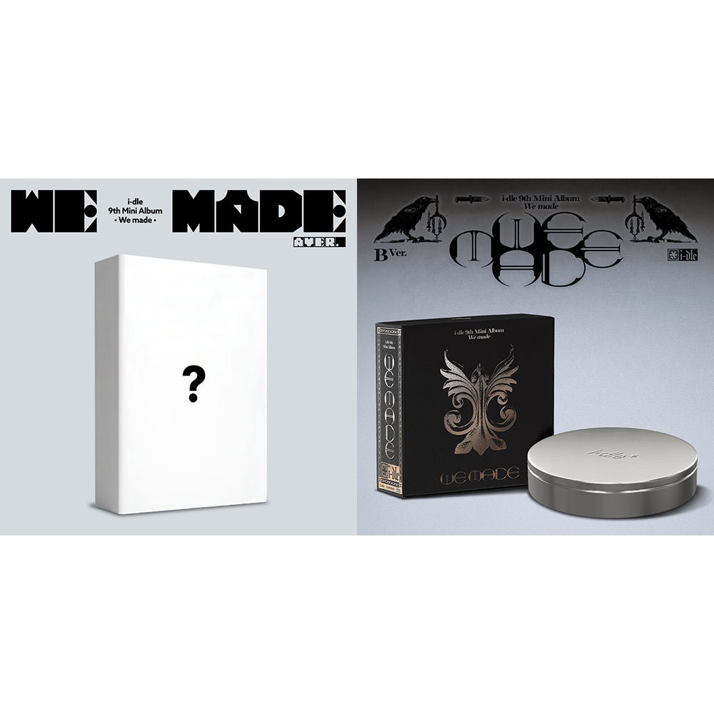 [APPLE MUSIC POB] i-dle 9th Mini Album - We made (A, B Ver.) - KPOP ONLINE STORE USA