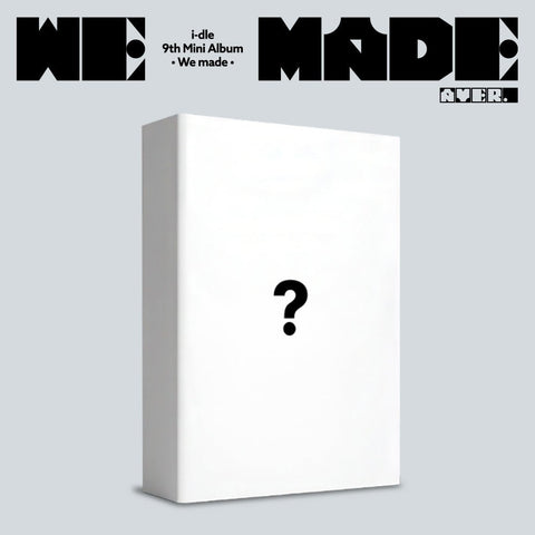 [APPLE MUSIC POB] i-dle 9th Mini Album - We made (A, B Ver.) - KPOP ONLINE STORE USA