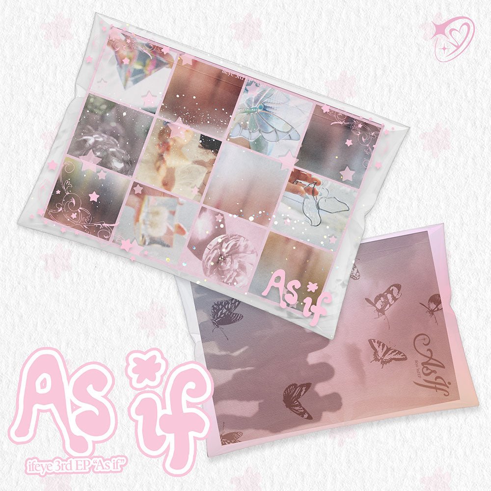 [APPLE MUSIC POB] ifeye 3rd EP - As if (Photobook ver.) - KPOP ONLINE STORE USA
