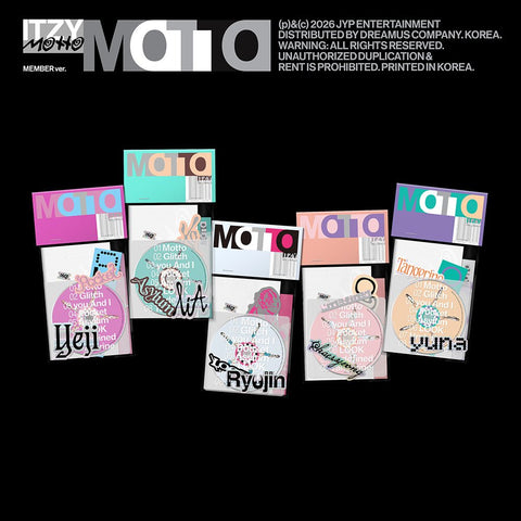 [APPLE MUSIC POB] ITZY - Motto (MEMBER Ver.) - KPOP ONLINE STORE USA
