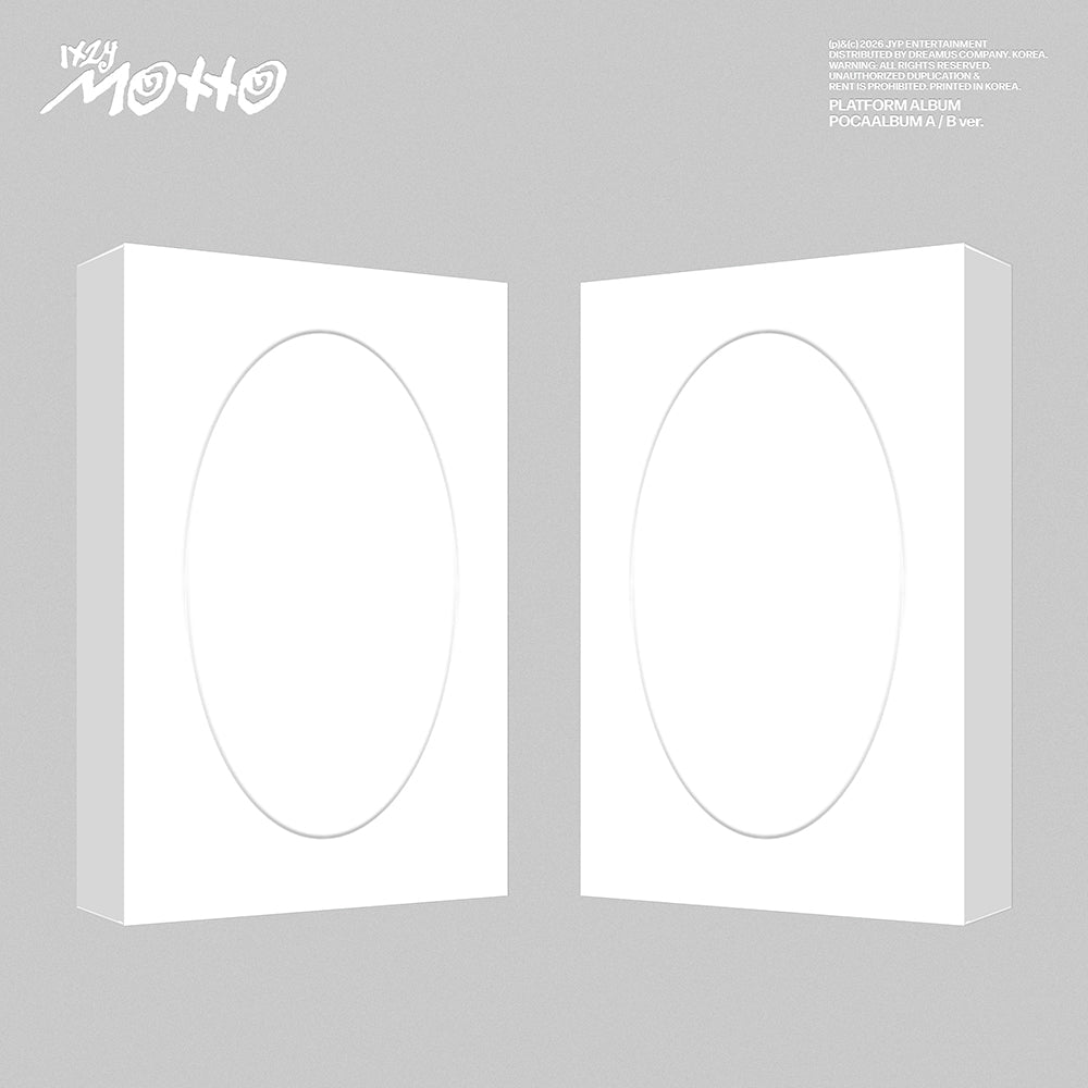 [APPLE MUSIC POB] ITZY - Motto (POCAALBUM Ver.) - KPOP ONLINE STORE USA