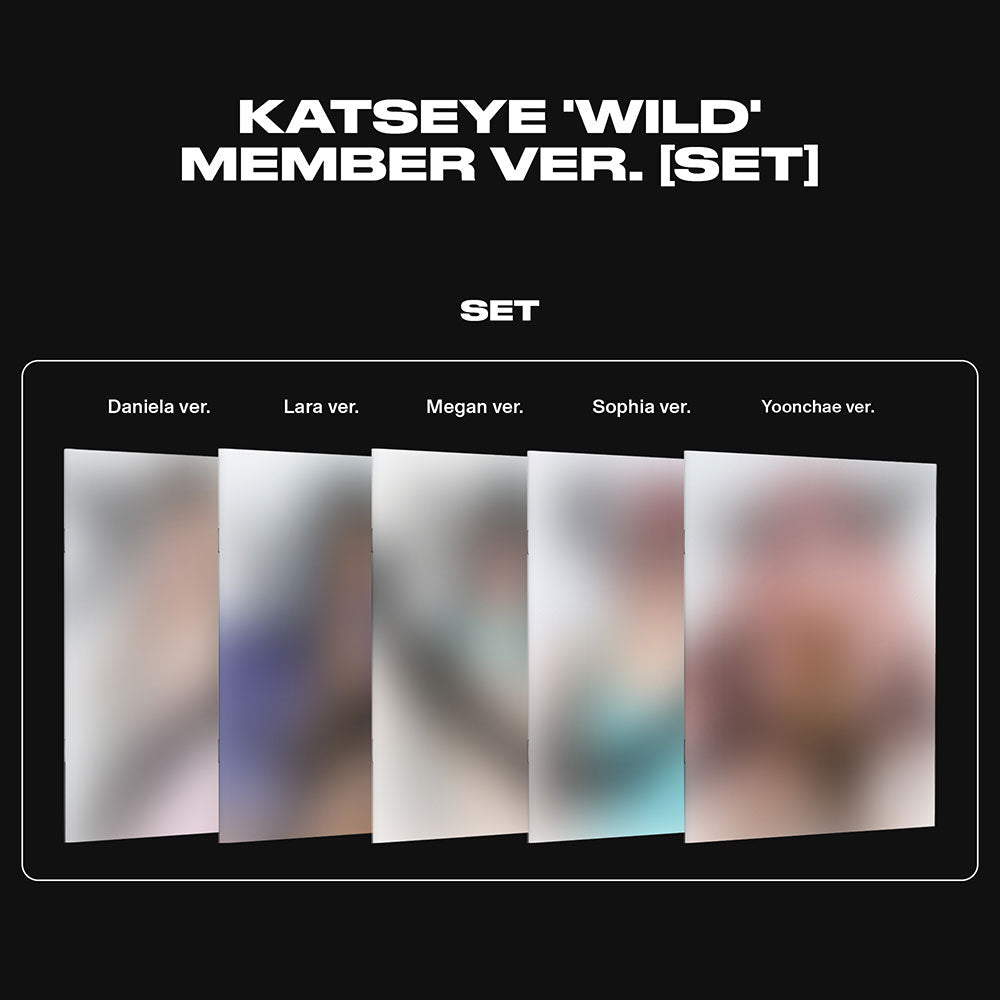 [APPLE MUSIC POB] KATSEYE 3rd EP Album - WILD (Member ver.) - KPOP ONLINE STORE USA