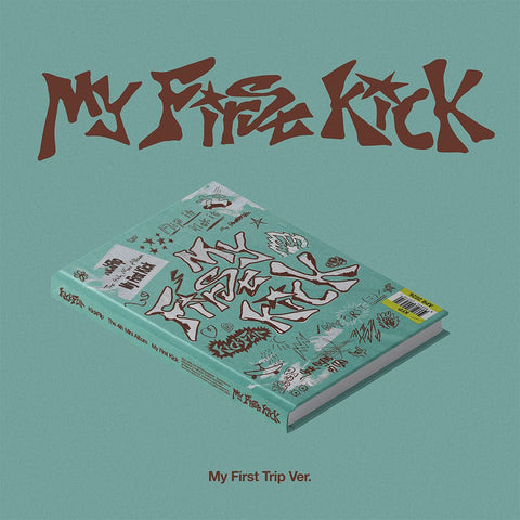 [APPLE MUSIC POB] KickFlip 4th Mini Album - My First Kick (My First Trip Ver.) - KPOP ONLINE STORE USA