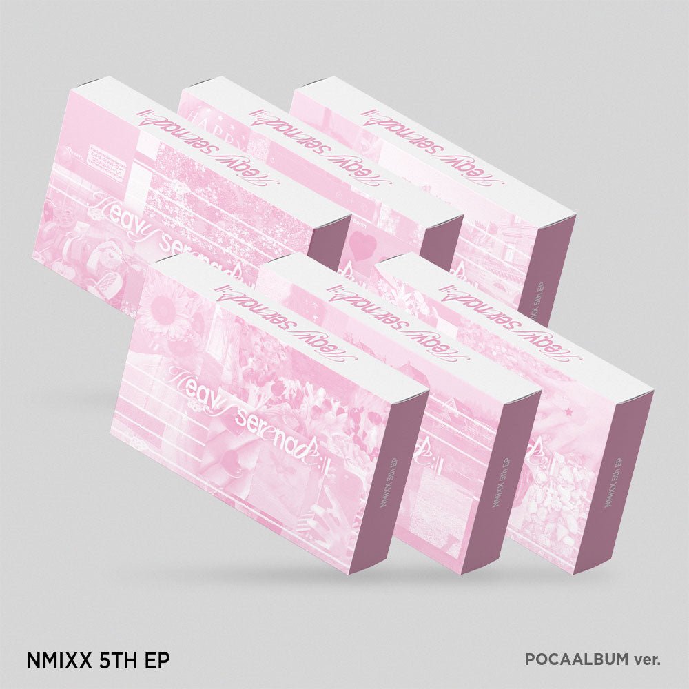 [APPLE MUSIC POB] NMIXX 5th EP Album – Heavy Serenade (Platform Album POCAALBUM Ver.) - KPOP ONLINE STORE USA