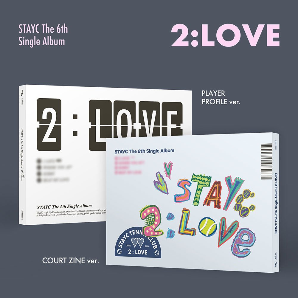 [APPLE MUSIC POB] STAYC 6th Single Album - 2:LOVE - KPOP ONLINE STORE USA