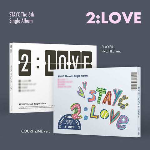[APPLE MUSIC POB] STAYC 6th Single Album - 2:LOVE - KPOP ONLINE STORE USA