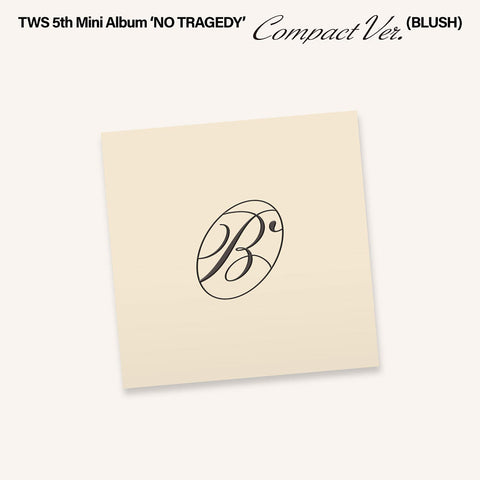 [APPLE MUSIC POB] TWS 5th Mini Album - NO TRAGEDY Compact (BLUSH Ver.) - KPOP ONLINE STORE USA