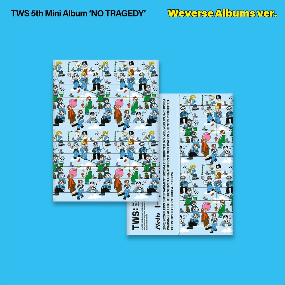 [APPLE MUSIC POB] TWS 5th Mini Album - NO TRAGEDY (Weverse Albums ver.) - KPOP ONLINE STORE USA