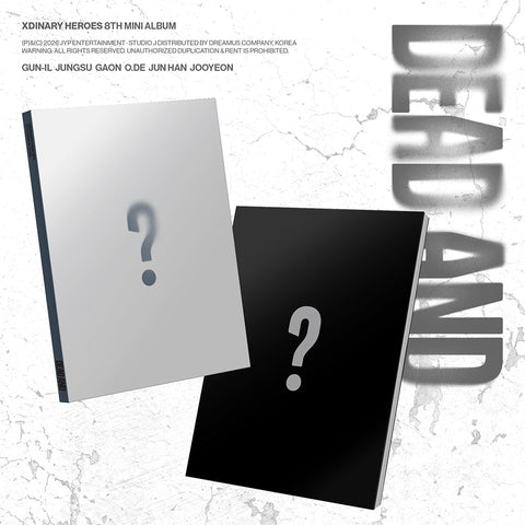[APPLE MUSIC POB] Xdinary - Heroes 8th Mini Album - DEAD AND (Photobook ver) - KPOP ONLINE STORE USA