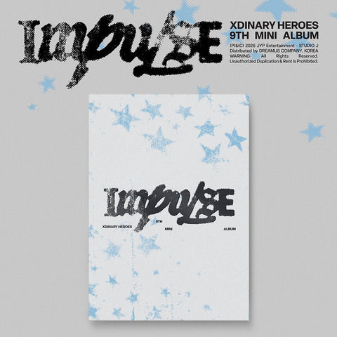 [APPLE MUSIC POB] Xdinary-Heroes 9th Mini Album - IMPULSE (POSTCARD BOOK Ver.) - KPOP ONLINE STORE USA