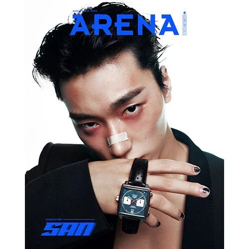 Arena Homme + August 2025 - SAN (ATEEZ) cover - KPOP ONLINE STORE USA