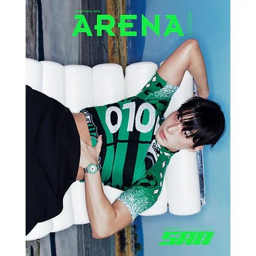 Arena Homme + August 2025 - SAN (ATEEZ) cover - KPOP ONLINE STORE USA