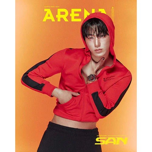 Arena Homme + August 2025 - SAN (ATEEZ) cover - KPOP ONLINE STORE USA