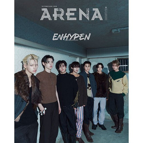 Arena Homme + October 2025 - ENHYPEN cover - KPOP ONLINE STORE USA