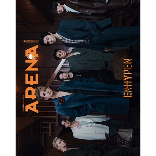 Arena Homme + October 2025 - ENHYPEN cover - KPOP ONLINE STORE USA