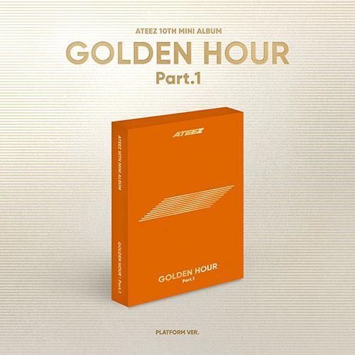 ATEEZ 10th Mini Album - GOLDEN HOUR : Part.1 (Platform VER.) - KPOP ONLINE STORE USA