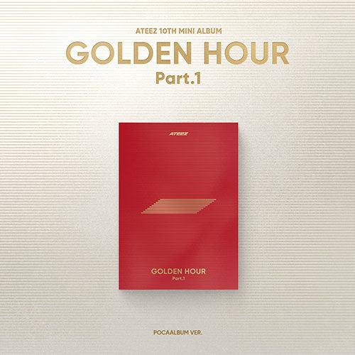 ATEEZ 10th Mini Album - GOLDEN HOUR : Part.1 (POCAALBUM VER.) - KPOP ONLINE STORE USA