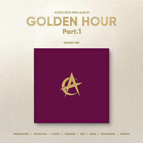 ATEEZ 10th Mini Album - GOLDEN HOUR : Part.1 (Digipak VER.) - KPOP ONLINE STORE USA