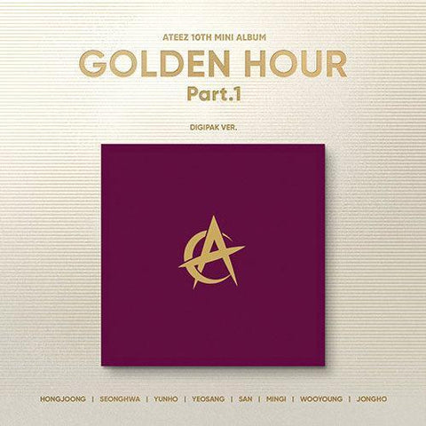 ATEEZ 10th Mini Album - GOLDEN HOUR : Part.1 (Digipak VER.) - KPOP ONLINE STORE USA