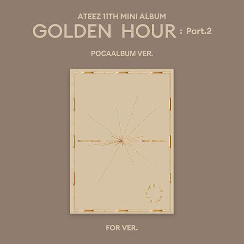 ATEEZ 11th Mini Album - GOLDEN HOUR : Part.2 (POCAALBUM VER.) - KPOP ONLINE STORE USA