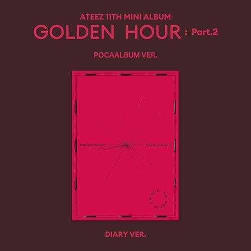 ATEEZ 11th Mini Album - GOLDEN HOUR : Part.2 (POCAALBUM VER.) - KPOP ONLINE STORE USA