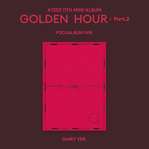 ATEEZ 11th Mini Album - GOLDEN HOUR : Part.2 (POCAALBUM VER.) - KPOP ONLINE STORE USA