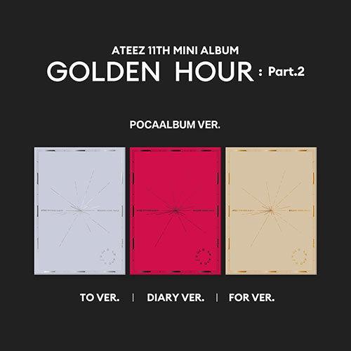 ATEEZ 11th Mini Album - GOLDEN HOUR : Part.2 (POCAALBUM VER.) - KPOP ONLINE STORE USA