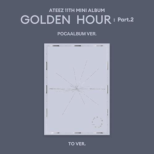ATEEZ 11th Mini Album - GOLDEN HOUR : Part.2 (POCAALBUM VER.) - KPOP ONLINE STORE USA