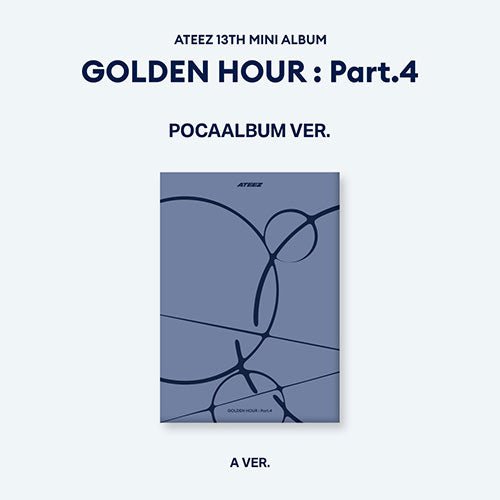 ATEEZ 13th Mini Album - GOLDEN HOUR : Part.4 (POCAALBUM VER
