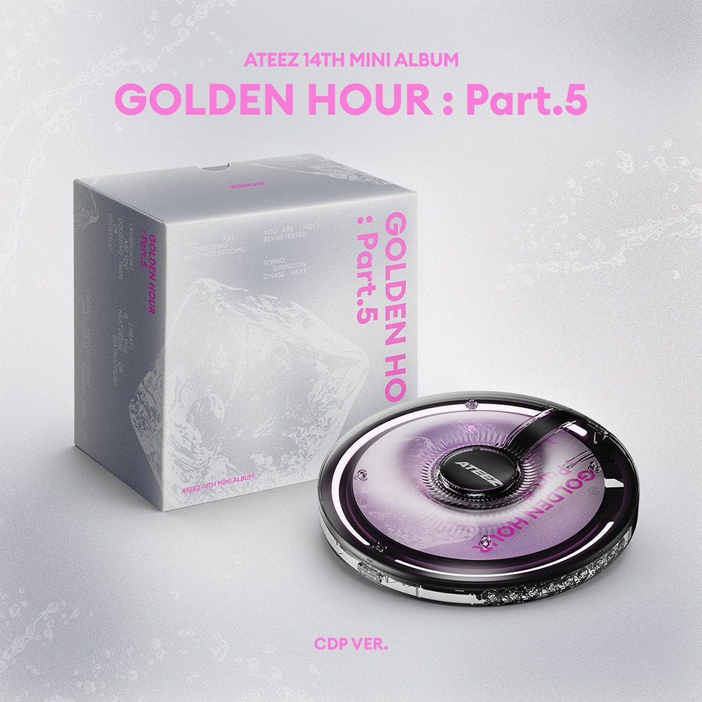ATEEZ 14th Mini Album - GOLDEN HOUR : Part.5 (CDP VER.) - KPOP ONLINE STORE USA