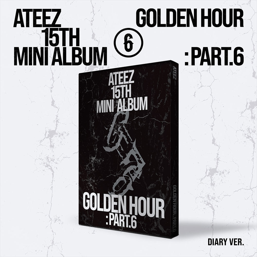 ATEEZ 15th Mini Album - GOLDEN HOUR : Part.6 (POCAALBUM) - KPOP ONLINE STORE USA